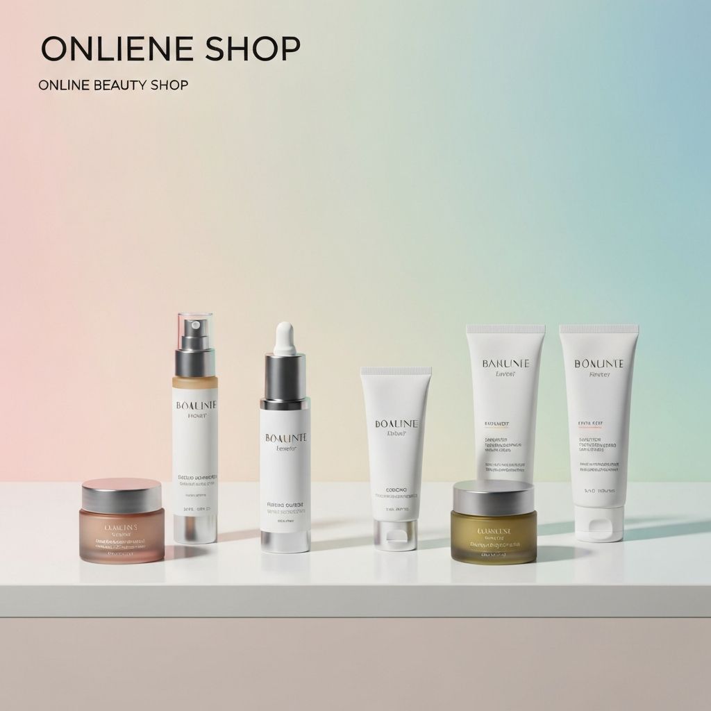 Online-Shop für Hautpflege